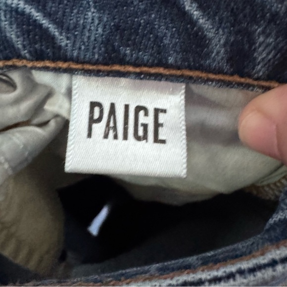 PAIGE Colette button fly Crop Flare Size 25 - Picture 6 of 9